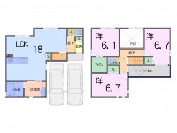 【桃山エリア】京阪本線『墨染』駅まで徒歩5分の駅近★3WAYアクセス利用可能◎間口広々9m超!!駐車2台スペース有◎