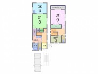 リビングコメント１ 【桃山東エリア】駐車1台可能！カーポート付きです★近隣小学校まで徒歩約5分以内◎