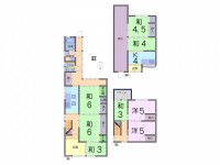 リビングコメント１ 【伏見住吉エリア】土地約59.29坪★母屋と離れで、二世帯など使い方色々★近隣小・中学校へはどちらも10分以内★